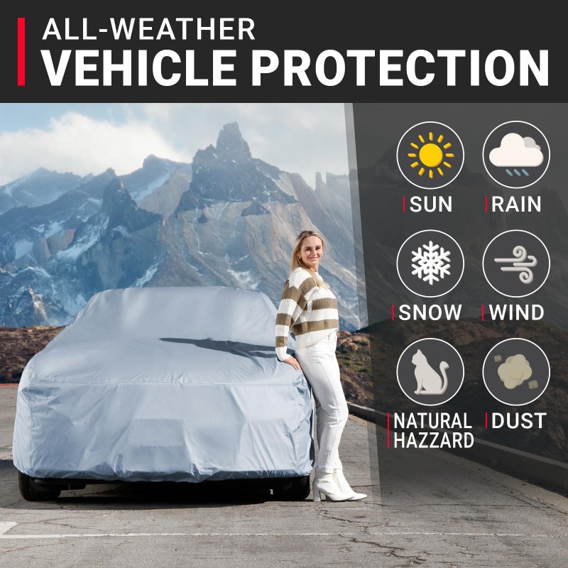 iCarCover Custom Car Cover for Pontiac Trans AM, Waterproof All Weather Rain Snow UV Sun Hail Protector for Automobiles, Automotive Full Exterior Indoor Outdoor Car Cover (Year Fits 1974-1981) - Image 2